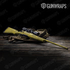 Rifle Hex Electric Yellow Gun Skin Vinyl Wrap