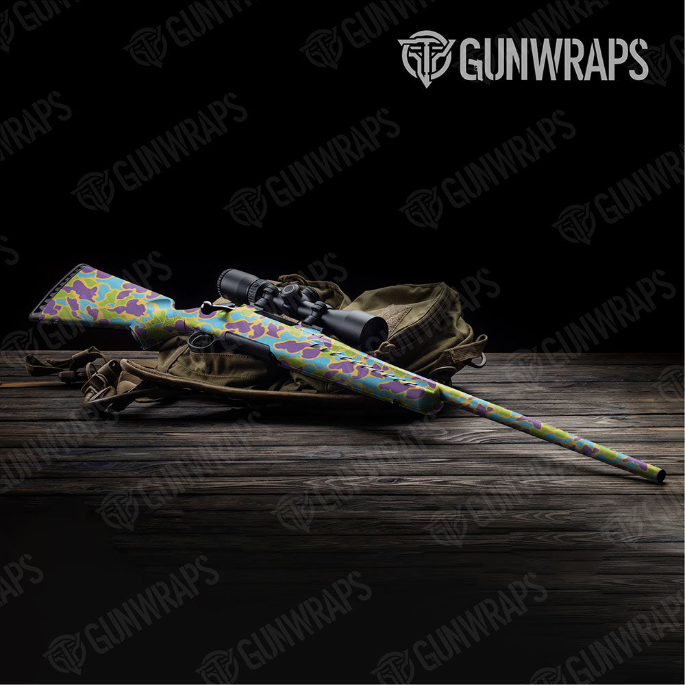 Old School Duck Carnival Gun Skin Vinyl Wrap