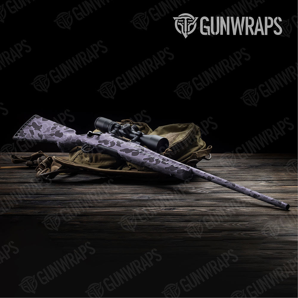Old School Duck Lilac Gun Skin Vinyl Wrap