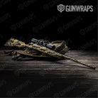 Old School Duck Militant Yellow Gun Skin Vinyl Wrap