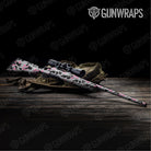 Old School Duck Pink Tiger Gun Skin Vinyl Wrap