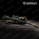 Rifle Paintball Mardi Gras Gun Skin Vinyl Wrap