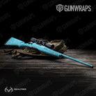 Rifle Realtree WAV3 Light Blue Camo Gun Skin Vinyl Wrap