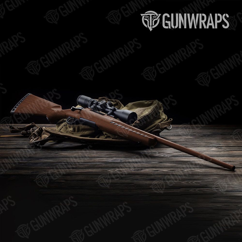 Woodgrain Bogota Gun Skin Vinyl Wrap