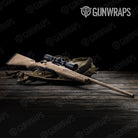 Woodgrain Budapest Gun Skin Vinyl Wrap