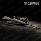 Woodgrain Washington Gun Skin Vinyl Wrap