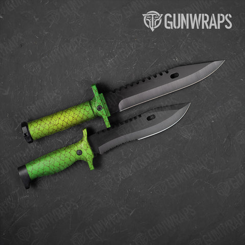 Animal Print Knife Gear Skin Vinyl Wraps