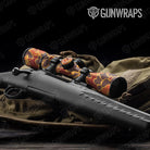 Old School Duck Autumn Gun Skin Vinyl Wrap