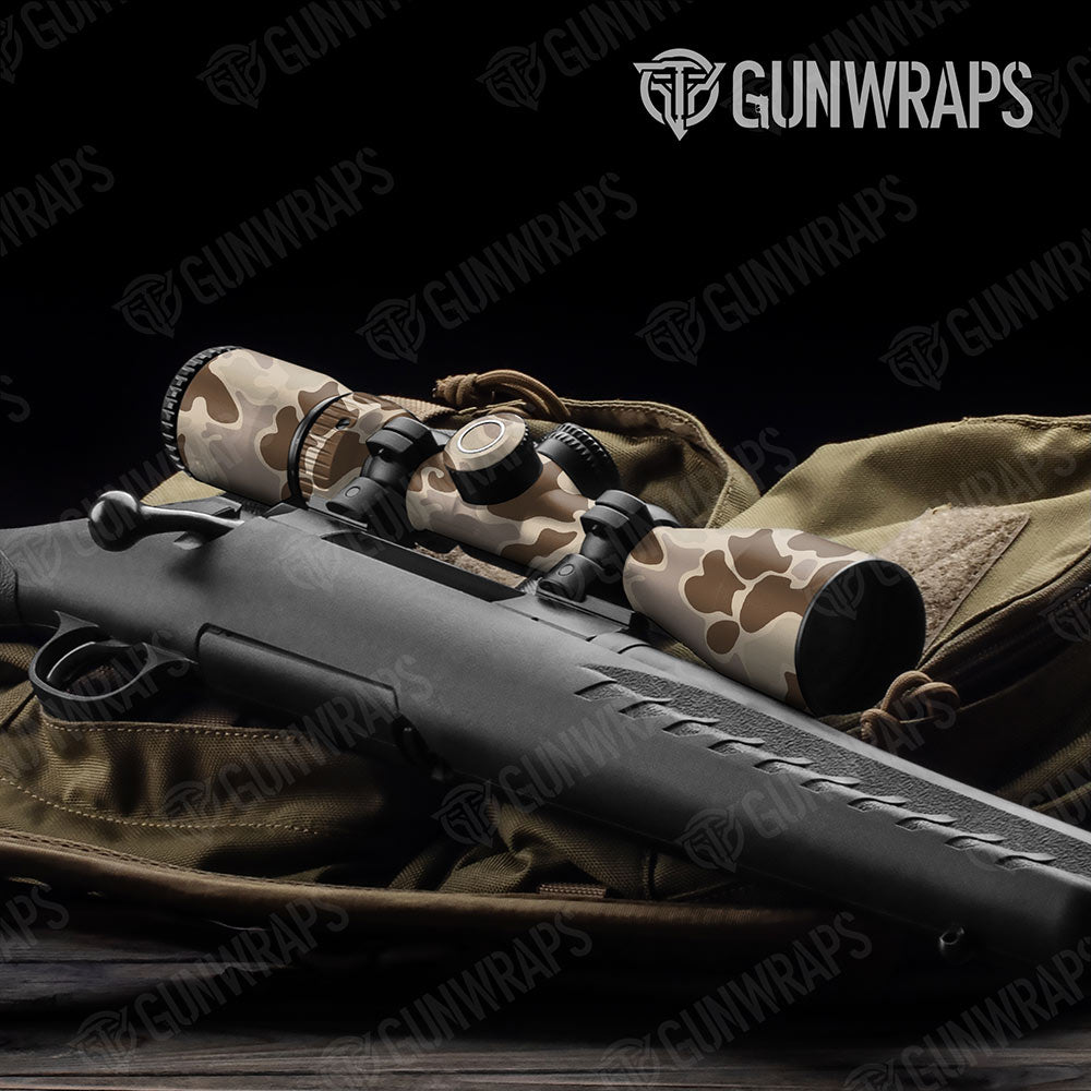 Old School Duck Desert Gun Skin Vinyl Wrap