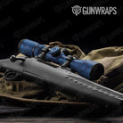 Old School Duck Elite Blue Gun Skin Vinyl Wrap