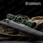 Old School Duck Elite Green Gun Skin Vinyl Wrap