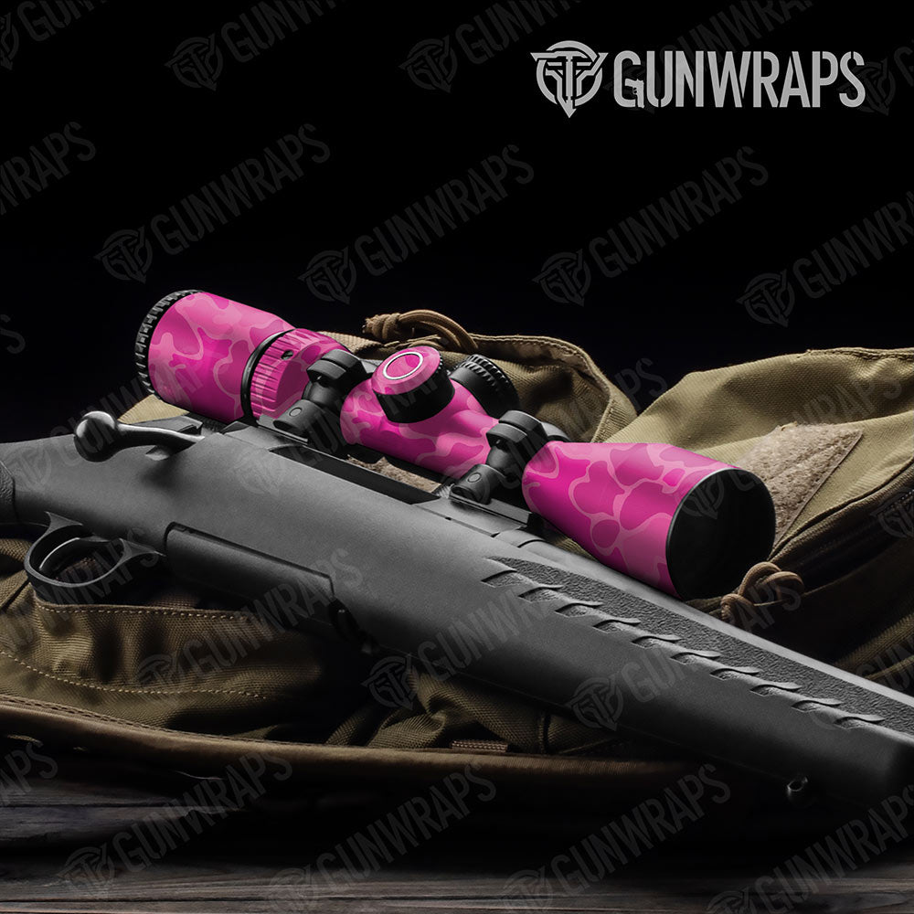 Old School Duck Elite Magenta Gun Skin Vinyl Wrap