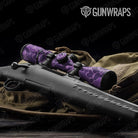 Old School Duck Elite Purple Gun Skin Vinyl Wrap