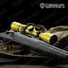 Old School Duck Elite Yellow Gun Skin Vinyl Wrap
