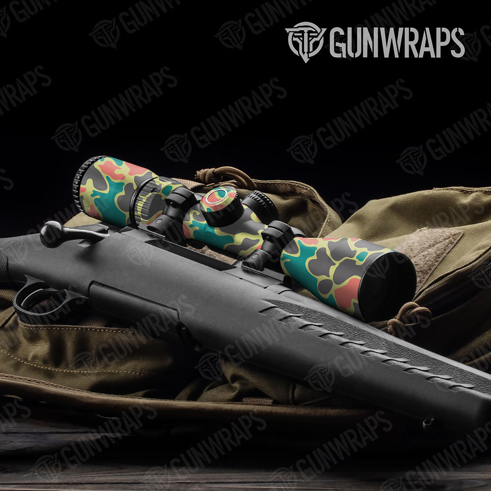 Old School Duck Fiesta Gun Skin Vinyl Wrap