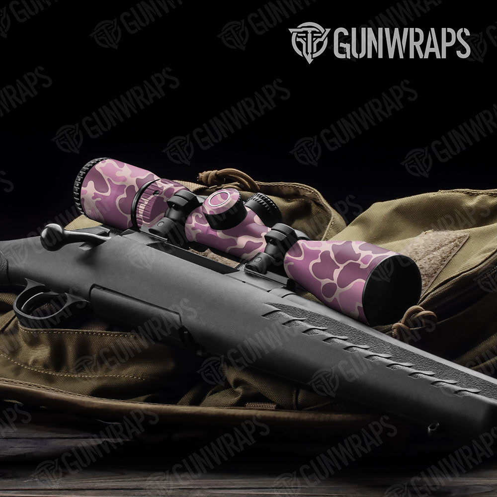 Old School Duck Floral Gun Skin Vinyl Wrap