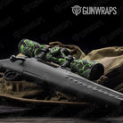 Old School Duck Metro Green Gun Skin Vinyl Wrap
