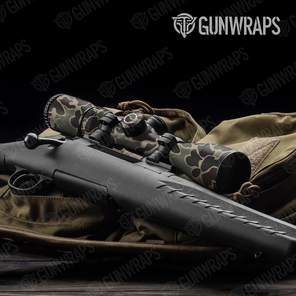 Old School Duck Militant Blood Gun Skin Vinyl Wrap