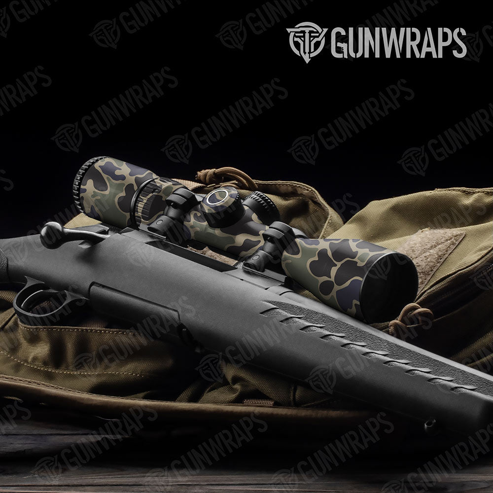 Old School Duck Militant Blue Gun Skin Vinyl Wrap