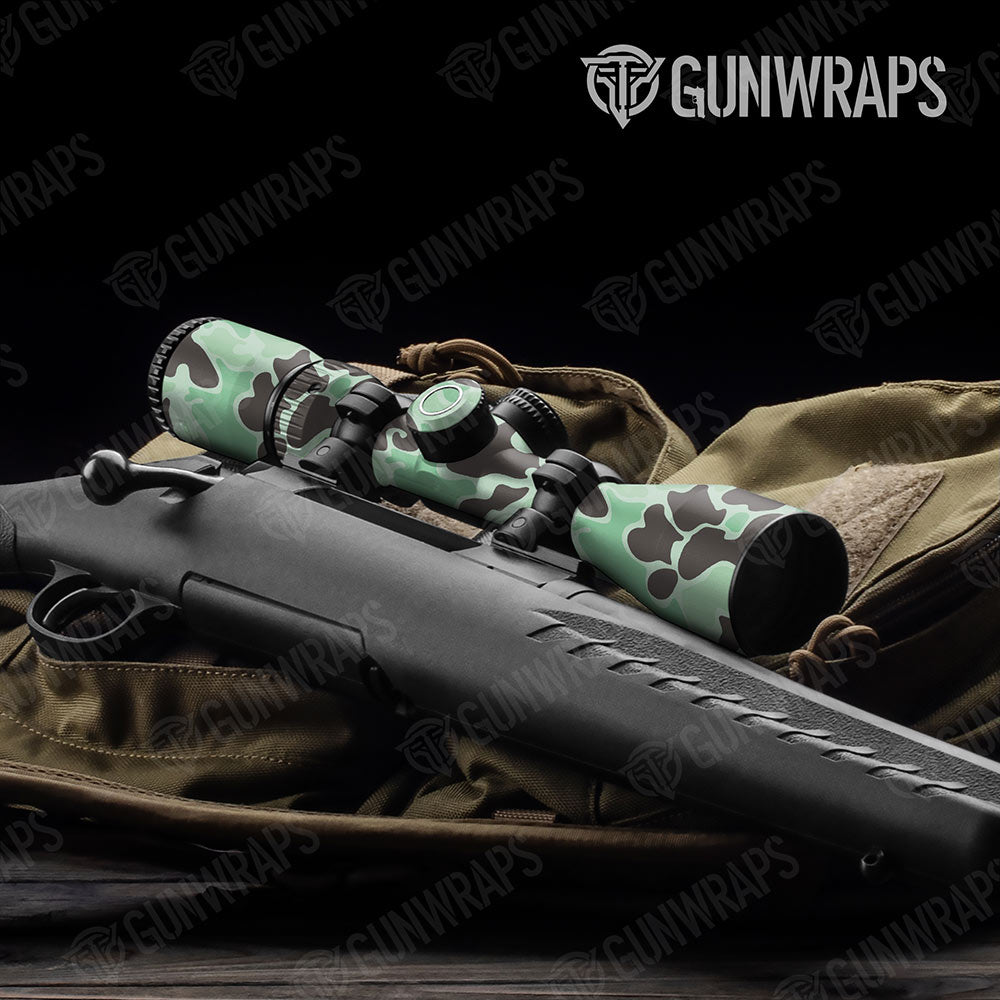 Old School Duck Mint Chocolate Chip Gun Skin Vinyl Wrap