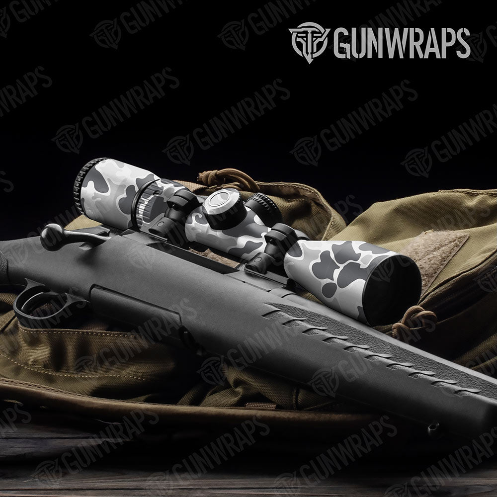 Old School Duck Snow Gun Skin Vinyl Wrap