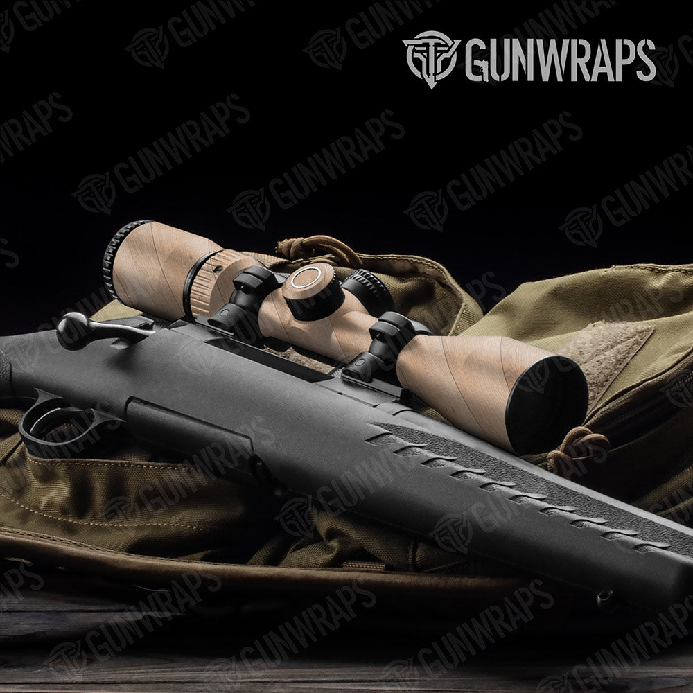 Woodgrain Budapest Gun Skin Vinyl Wrap