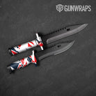 Sharp America Camo Knife Gear Skin Vinyl Wrap