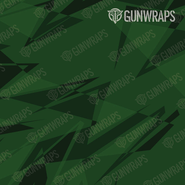 AR 15 Sharp Elite Green Camo Gun Skin Pattern