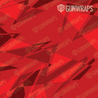 Rifle Sharp Elite Red Camo Gun Skin Pattern