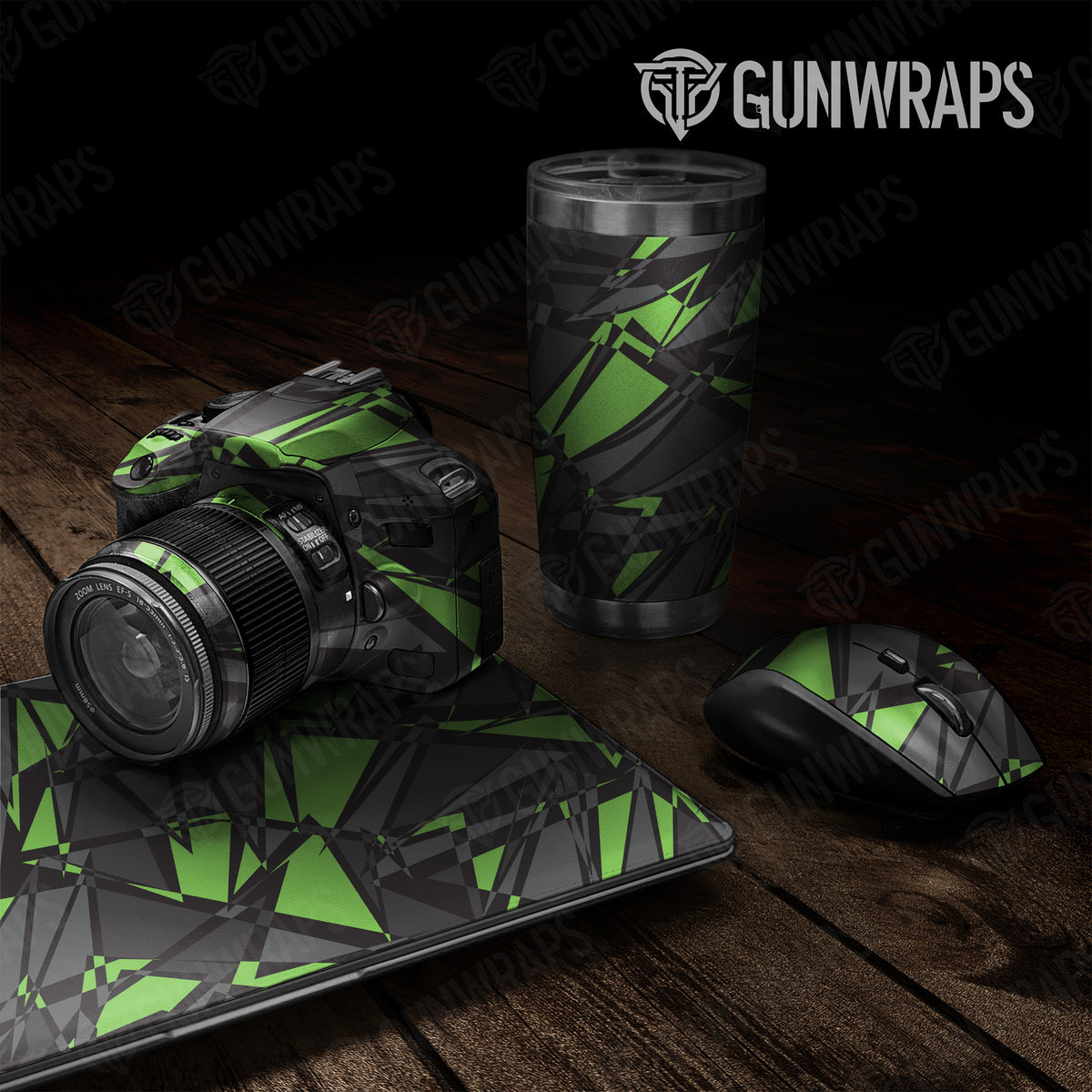 Sharp Metro Green Camo for Universal Sheet – GunWraps.com