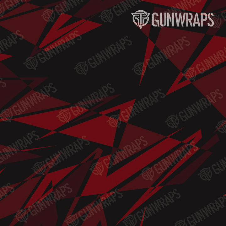 Tactical Sharp Vampire Red Camo Gun Skin Pattern