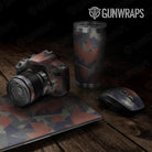 Shattered Blue Copper Camo Universal Sheet 