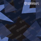 Universal Sheet Shattered Blue Midnight Camo Gun Skin Pattern