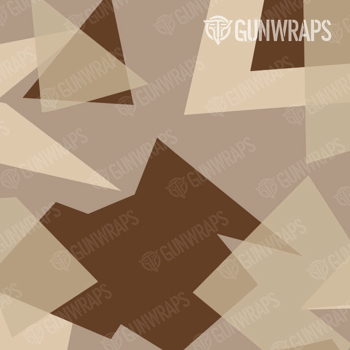 Universal Sheet Shattered Desert Camo Gun Skin Pattern