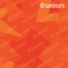 Universal Sheet Shattered Elite Orange Camo Gun Skin Pattern
