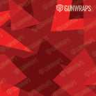 Universal Sheet Shattered Elite Red Camo Gun Skin Pattern
