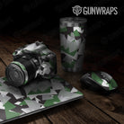 Shattered Green Tiger Camo Universal Sheet 