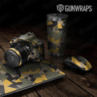 Shattered Militant Yellow Camo Universal Sheet 