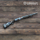 Old School Duck Baby Blue Gun Skin Vinyl Wrap