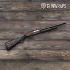 Old School Duck Blue Copper Gun Skin Vinyl Wrap