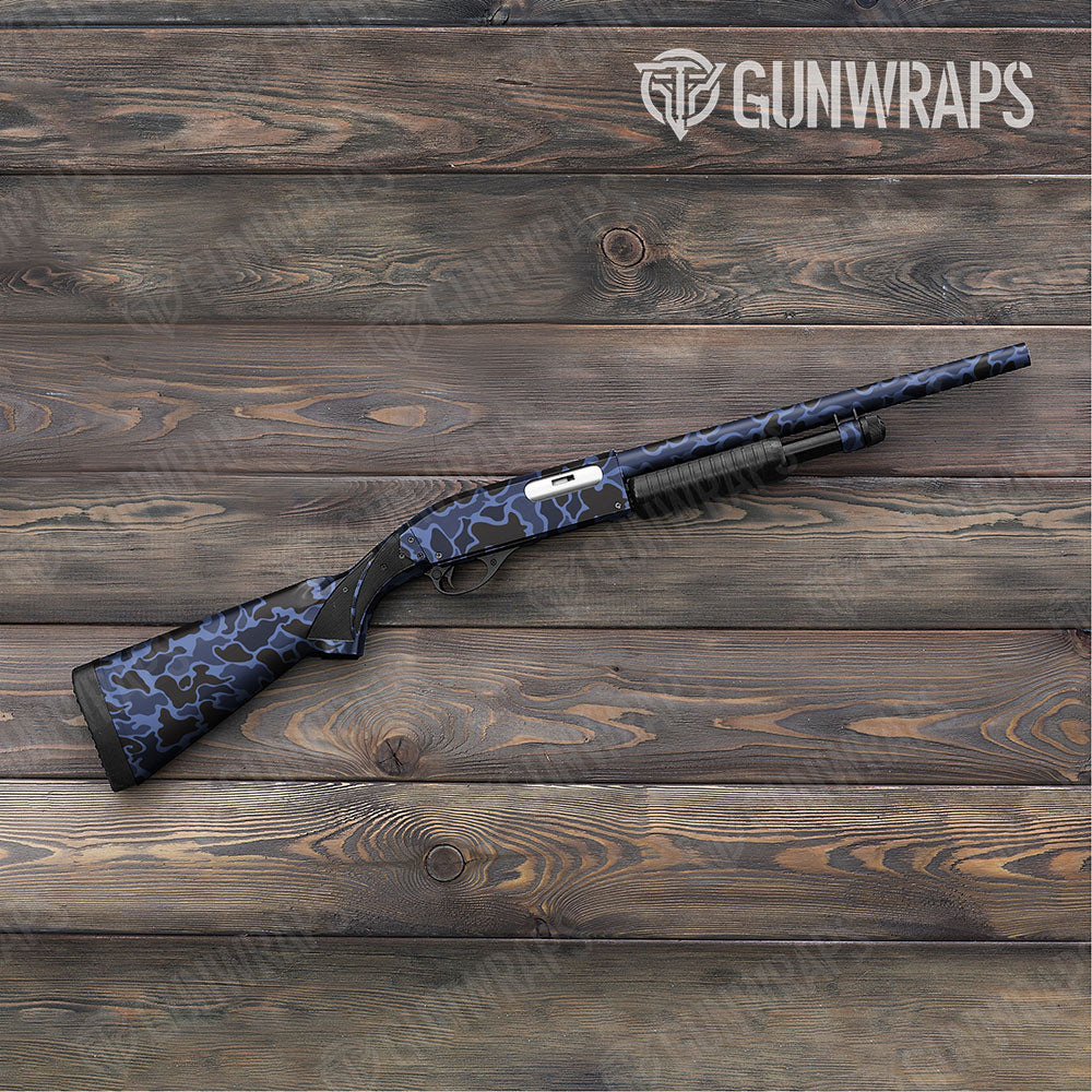 Old School Duck Blue Midnight Gun Skin Vinyl Wrap