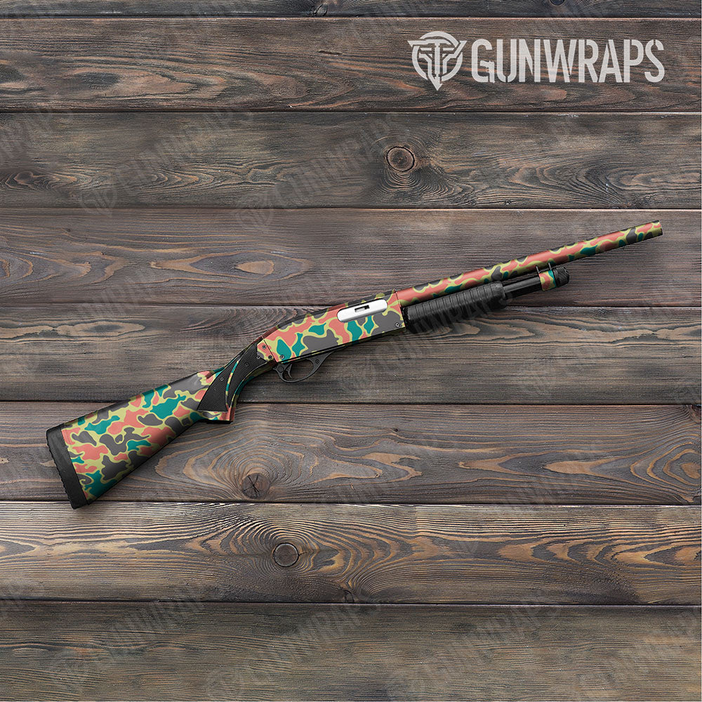 Old School Duck Fiesta Gun Skin Vinyl Wrap