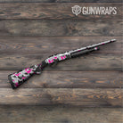 Old School Duck Magenta Tiger Gun Skin Vinyl Wrap