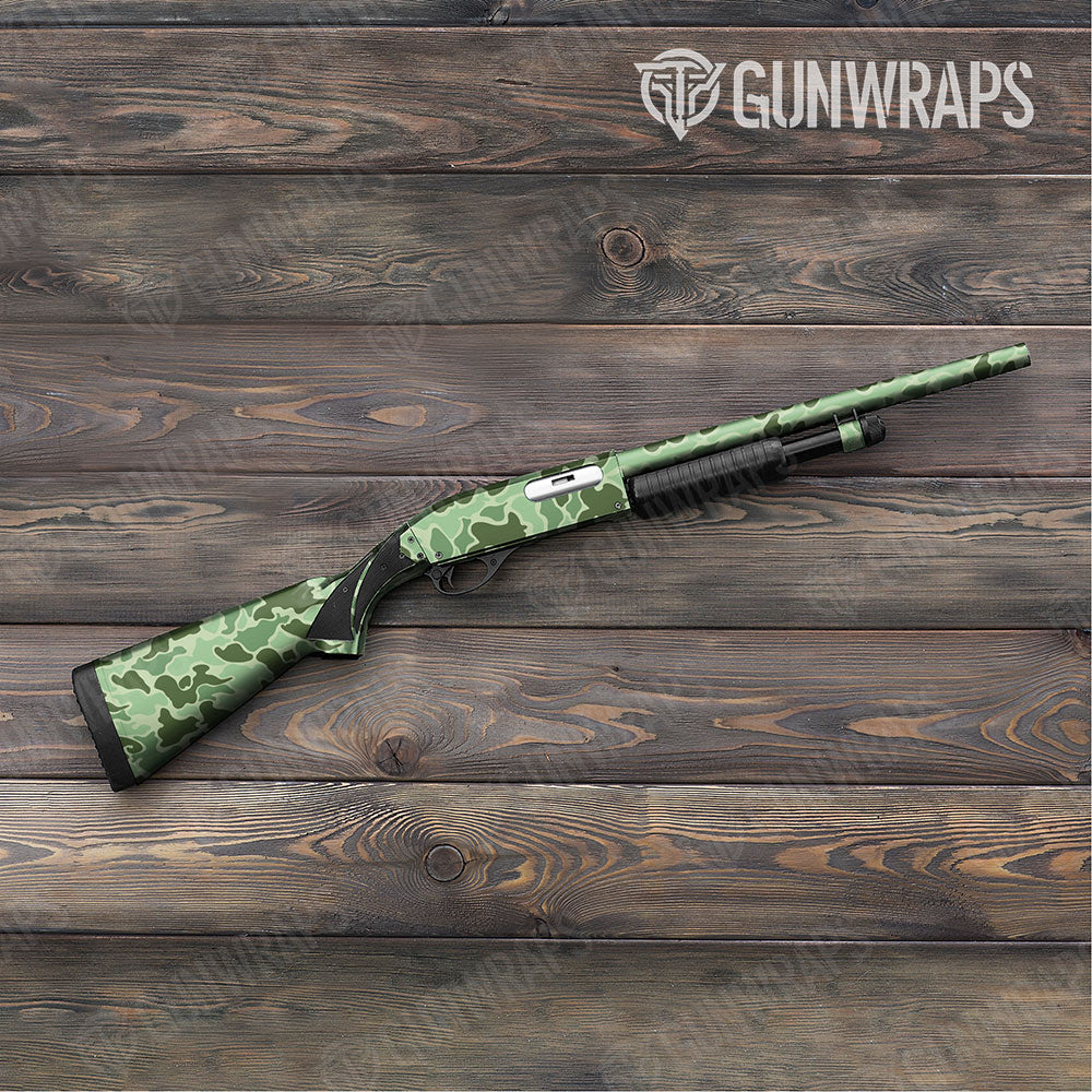 Old School Duck Pistachio Gun Skin Vinyl Wrap