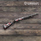 Old School Duck Red Tiger Gun Skin Vinyl Wrap