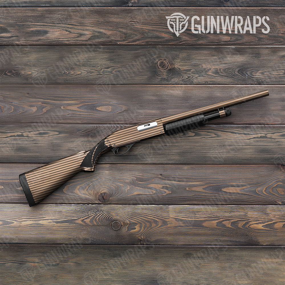 Woodgrain Tokyo Gun Skin Vinyl Wrap