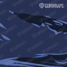 Rangefinder Shredded Blue Midnight Camo Gear Skin Pattern