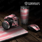 Shredded Pink Camo Universal Sheet 