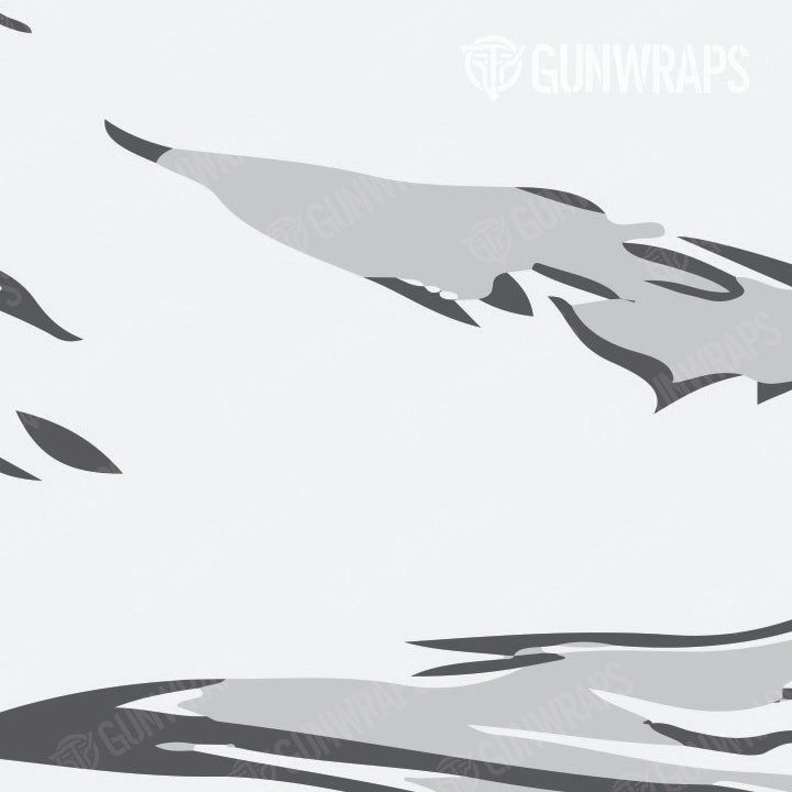 Universal Sheet Shredded Snow Camo Gun Skin Pattern