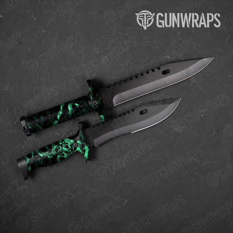 Skull Knife Gear Skin Vinyl Wraps